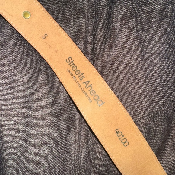Streets Ahead crafted western, studded Belt small main image 8